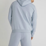 ALDO premium brushback fleece hoodie in CERULEAN - DML Jeans 