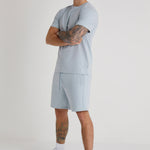 ASTON crew neck t-shirt in CERULEAN - DML Jeans 