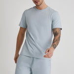 ASTON crew neck t-shirt in CERULEAN - DML Jeans 