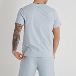 ASTON crew neck t-shirt in CERULEAN - DML Jeans 