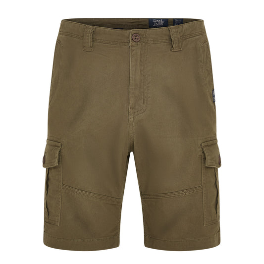 Taurus twill comfort stretch cargo short in Olive