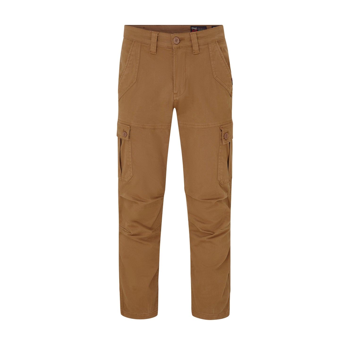 Oxford premium comfort stretch cargo in Dark Tan