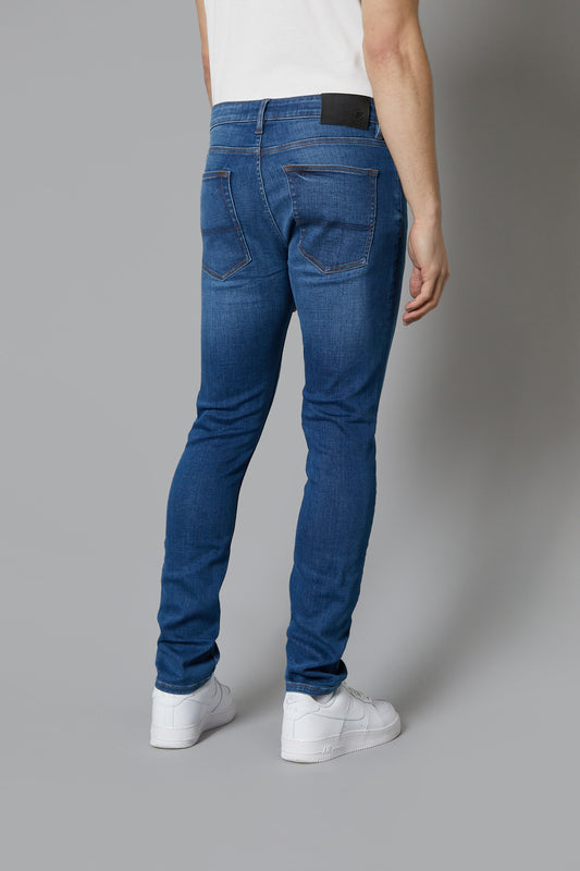 MONTANA Loose Fit Jeans In Mid Blue